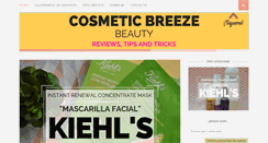 Desktop Screenshot of cosmeticbreeze.com